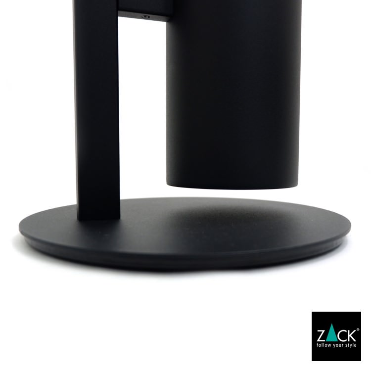 ZACK 40856 SCALA ドイツZACK社製モダンデザインのトイレットペーパースタンド トイレットバトラー マットブラック [在庫有り] H2-12