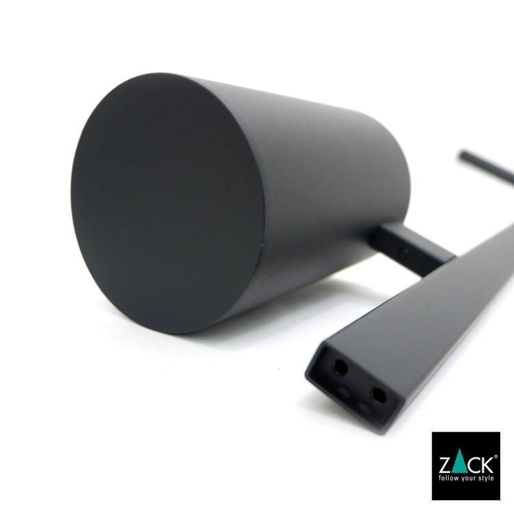 ZACK 40856 SCALA ドイツZACK社製モダンデザインのトイレットペーパースタンド トイレットバトラー マットブラック [在庫有り] H2-12
