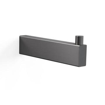 ZACK 40873 LINEA ドイツZACK社製モダンデザインのスペアトイレットペーパーホルダー グラファイト 壁付けタイプ DIY [お取寄せ]