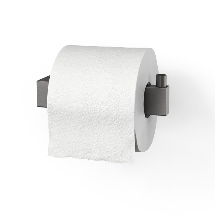 ZACK 40875 LINEA ドイツZACK社製モダンデザインのトイレットペーパーホルダー グラファイト 壁付けタイプ DIY [お取寄せ]