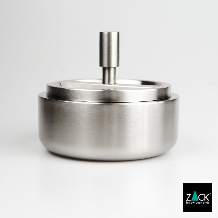 ZACK 50163 CONTAS ドイツZACK社製モダンデザインのリボルビングアッシュトレイ(灰皿) HL [お取寄せ]
