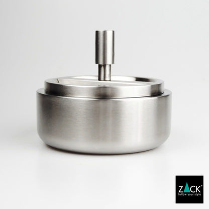 ZACK 50163 CONTAS ドイツZACK社製モダンデザインのリボルビングアッシュトレイ(灰皿) HL [お取寄せ]