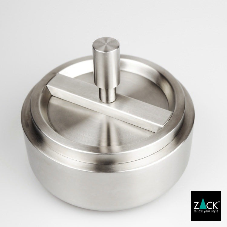 ZACK 50163 CONTAS ドイツZACK社製モダンデザインのリボルビングアッシュトレイ(灰皿) HL [お取寄せ]