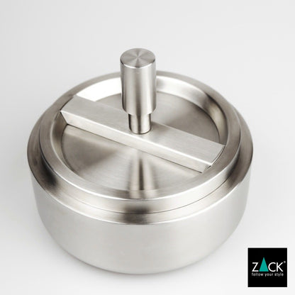 ZACK 50163 CONTAS ドイツZACK社製モダンデザインのリボルビングアッシュトレイ(灰皿) HL [お取寄せ]