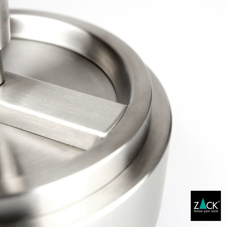 ZACK 50163 CONTAS ドイツZACK社製モダンデザインのリボルビングアッシュトレイ(灰皿) HL [お取寄せ]