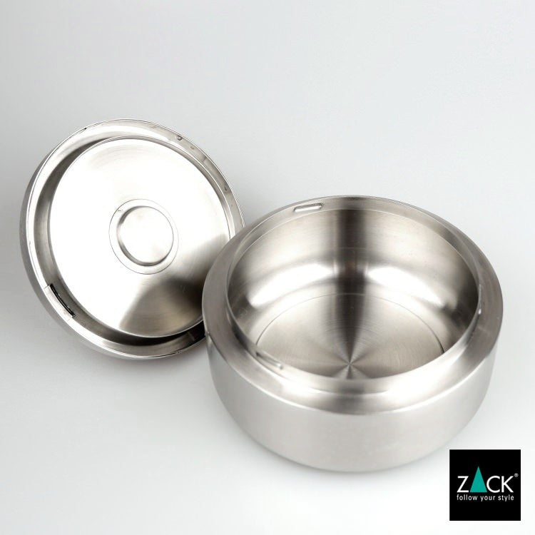 ZACK 50163 CONTAS ドイツZACK社製モダンデザインのリボルビングアッシュトレイ(灰皿) HL [お取寄せ]