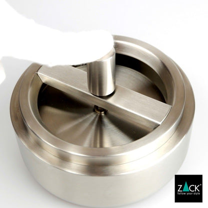ZACK 50163 CONTAS ドイツZACK社製モダンデザインのリボルビングアッシュトレイ(灰皿) HL [お取寄せ]