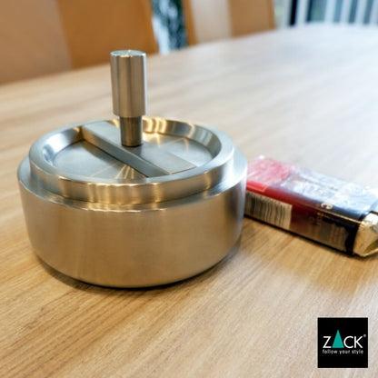 ZACK 50163 CONTAS ドイツZACK社製モダンデザインのリボルビングアッシュトレイ(灰皿) HL [お取寄せ]