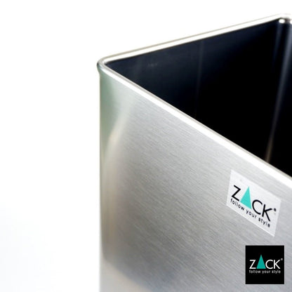 ZACK 50477 ANGOLO ドイツZACK社製モダンデザインのペーパーバスケット(ゴミ箱) HL [お取寄せ]