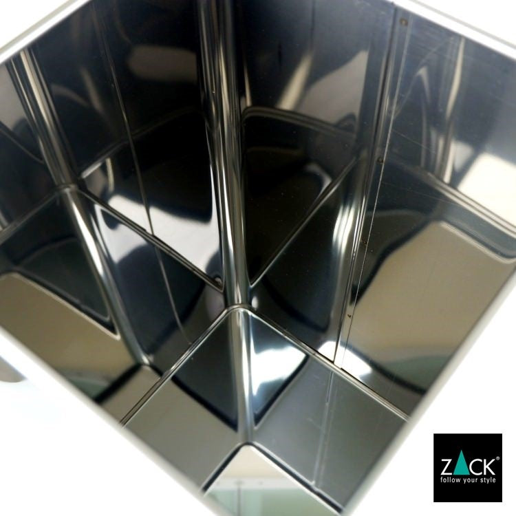 ZACK 50477 ANGOLO ドイツZACK社製モダンデザインのペーパーバスケット(ゴミ箱) HL [お取寄せ]