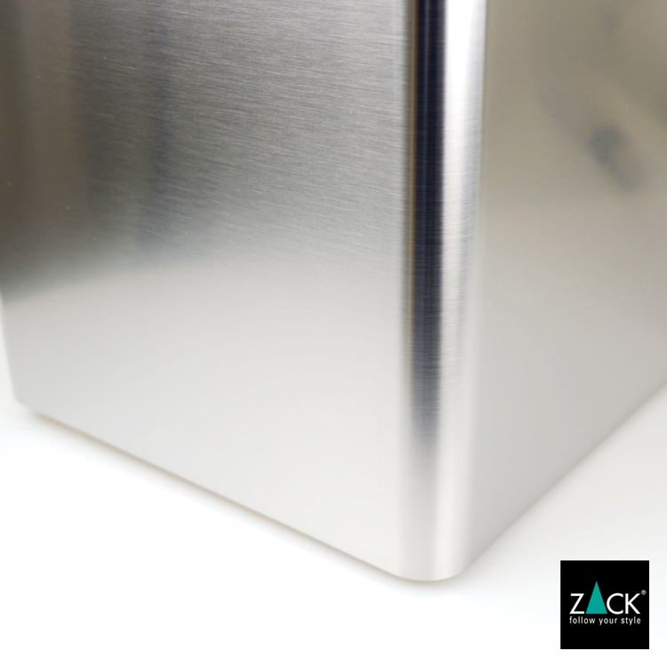ZACK 50477 ANGOLO ドイツZACK社製モダンデザインのペーパーバスケット(ゴミ箱) HL [お取寄せ]