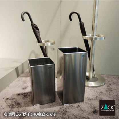 ZACK 50477 ANGOLO ドイツZACK社製モダンデザインのペーパーバスケット(ゴミ箱) HL [お取寄せ]