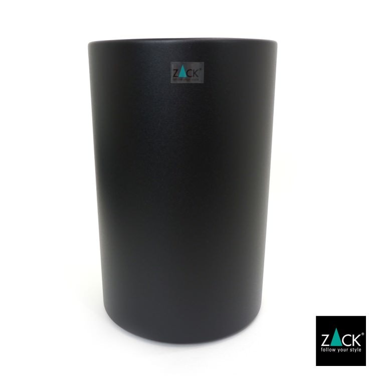 ZACK 50507 CIVOS ドイツZACK社製モダンデザインのゴミ箱 マットブラック [在庫有り]H1
