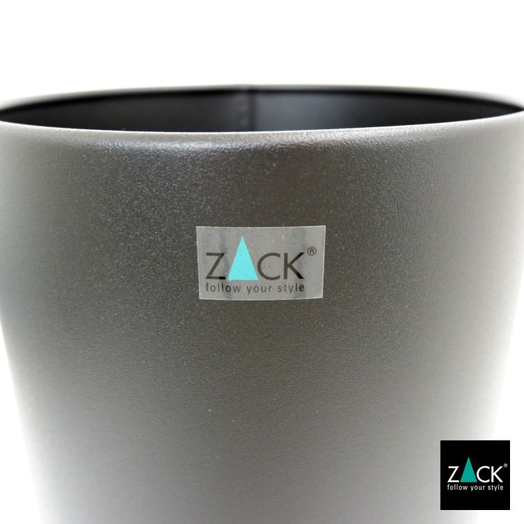 ZACK 50507 CIVOS ドイツZACK社製モダンデザインのゴミ箱 マットブラック [在庫有り]H1