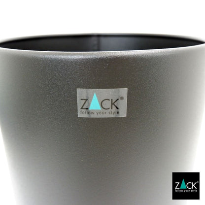ZACK 50507 CIVOS ドイツZACK社製モダンデザインのゴミ箱 マットブラック [在庫有り]H1