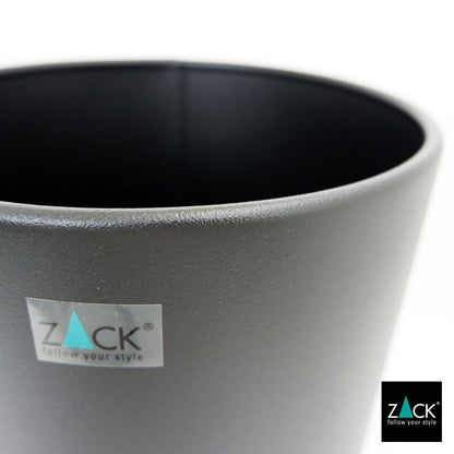 ZACK 50507 CIVOS ドイツZACK社製モダンデザインのゴミ箱 マットブラック [在庫有り]H1