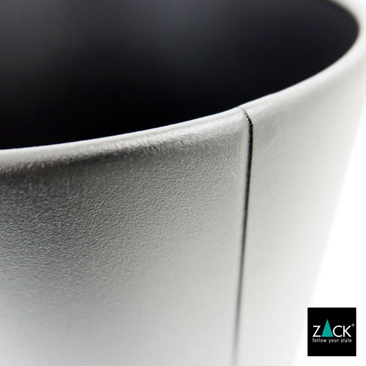 ZACK 50507 CIVOS ドイツZACK社製モダンデザインのゴミ箱 マットブラック [在庫有り]H1