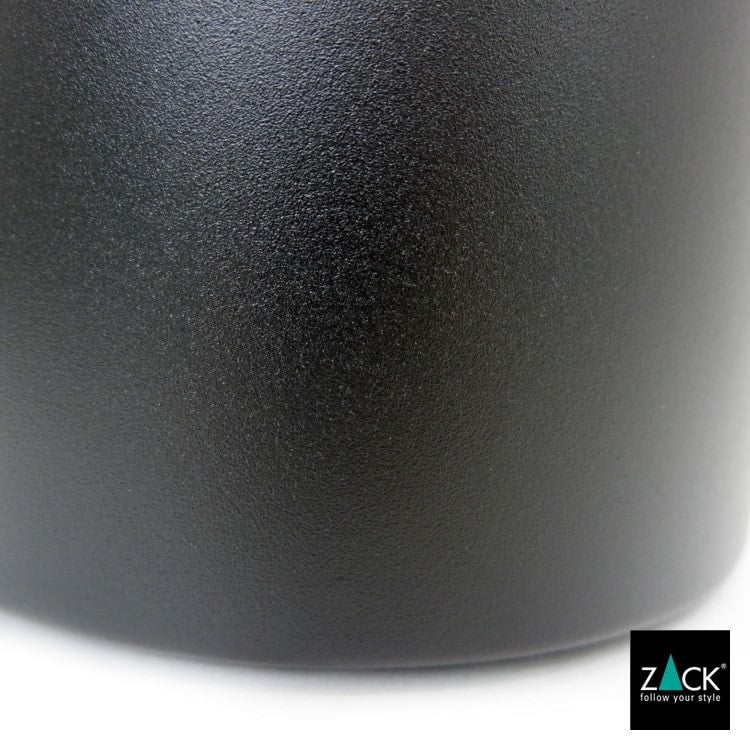 ZACK 50507 CIVOS ドイツZACK社製モダンデザインのゴミ箱 マットブラック [在庫有り]H1