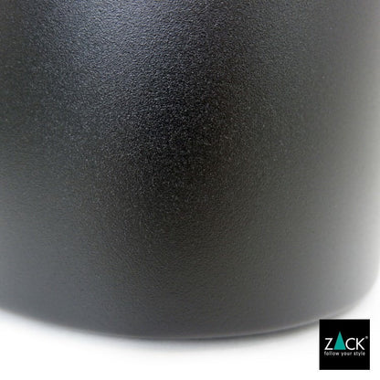 ZACK 50507 CIVOS ドイツZACK社製モダンデザインのゴミ箱 マットブラック [在庫有り]H1