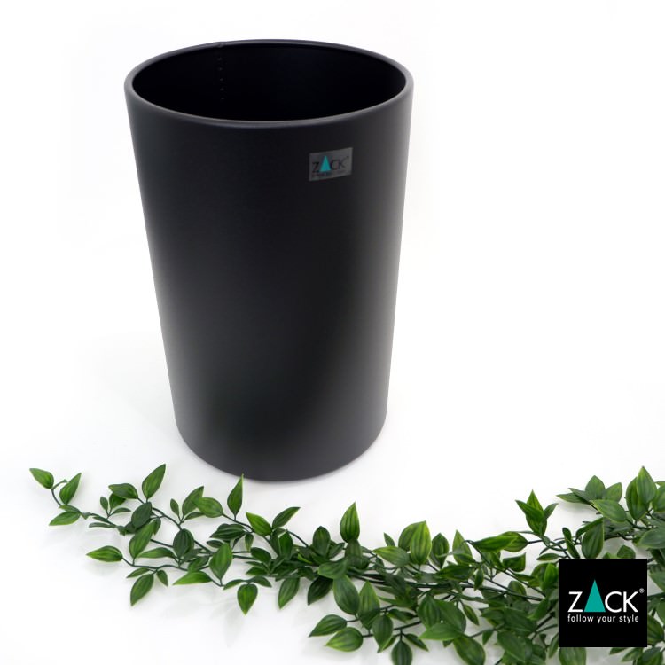 ZACK 50507 CIVOS ドイツZACK社製モダンデザインのゴミ箱 マットブラック [在庫有り]H1