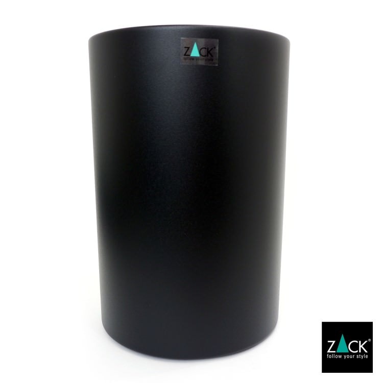 ZACK 50508 CIVOS ドイツZACK社製モダンデザインのゴミ箱 マットブラック [在庫有り]