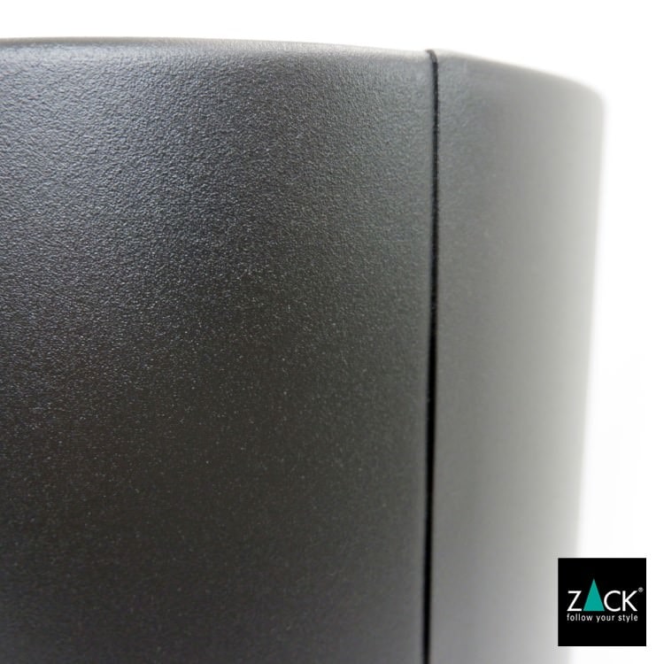 ZACK 50508 CIVOS ドイツZACK社製モダンデザインのゴミ箱 マットブラック [在庫有り]