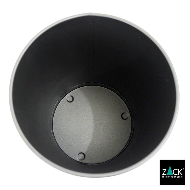 ZACK 50508 CIVOS ドイツZACK社製モダンデザインのゴミ箱 マットブラック [在庫有り]