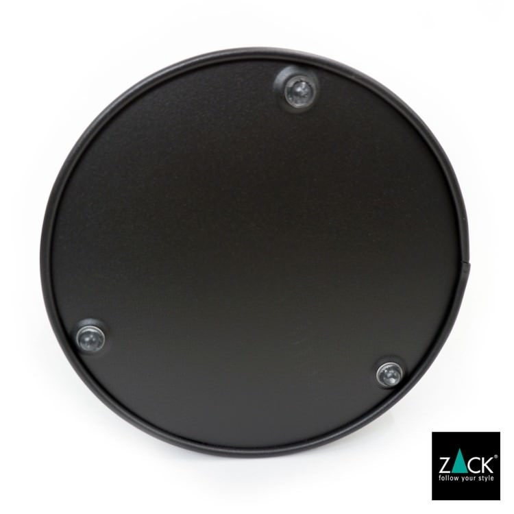 ZACK 50508 CIVOS ドイツZACK社製モダンデザインのゴミ箱 マットブラック [在庫有り]