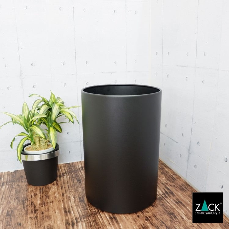 ZACK 50508 CIVOS ドイツZACK社製モダンデザインのゴミ箱 マットブラック [在庫有り]