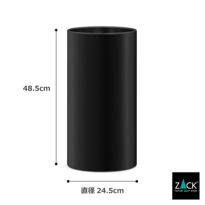 ZACK 50509 CIVOS ドイツZACK社製モダンデザインのアンブレラスタンド マットブラック [お取寄せ]