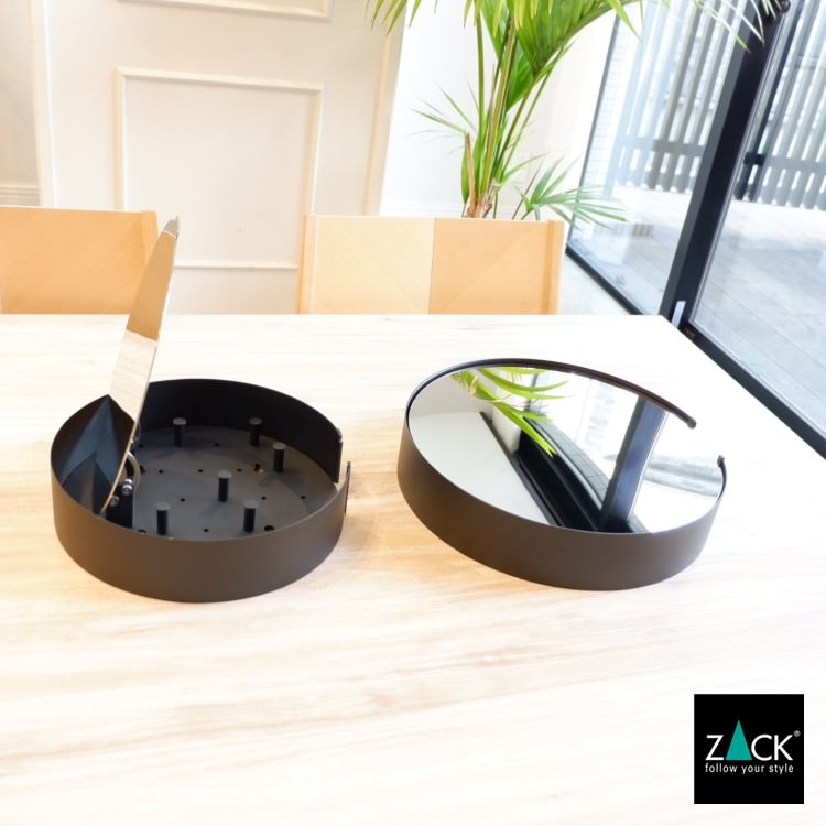 ZACK 50603 NOLMA ドイツZACK社製モダンデザインのミラー付きキーキャビネットS 壁付けタイプ DIY [在庫有り]