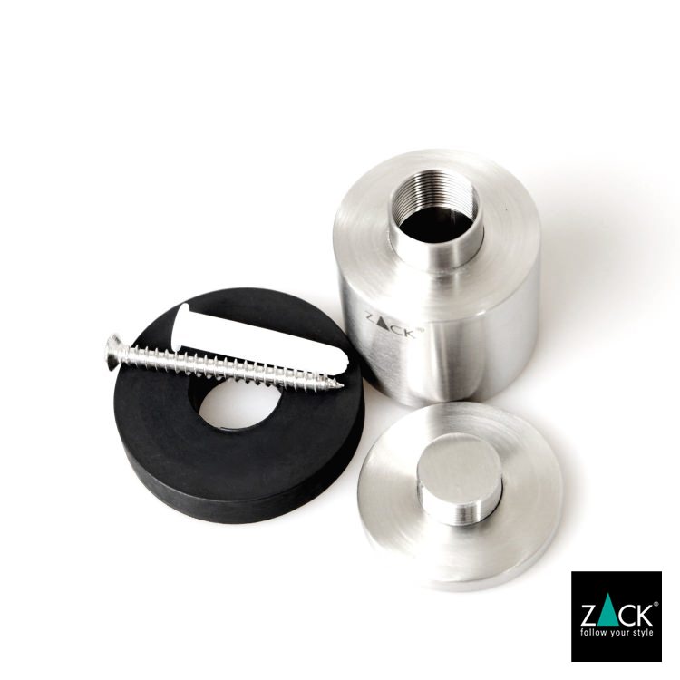 ZACK 50617 ARGOS ドイツZACK社製モダンデザインのドアストッパー フロア設置タイプ 戸当り 床付 DIY HL [在庫有り] H2-28