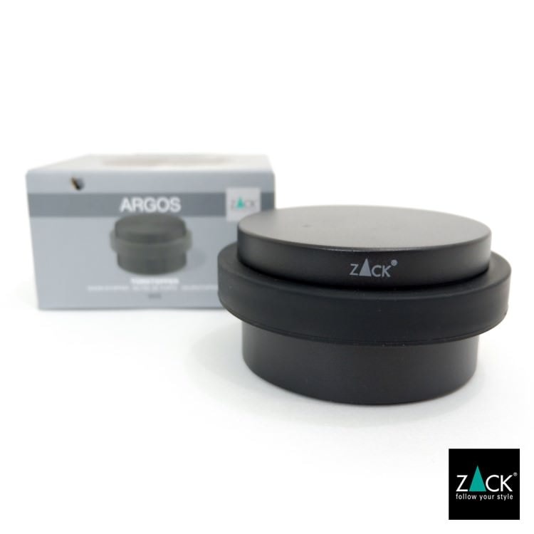 ZACK 50634 ARGOS ドイツZACK社製モダンデザインのドアストッパー マットブラック [お取寄せ]