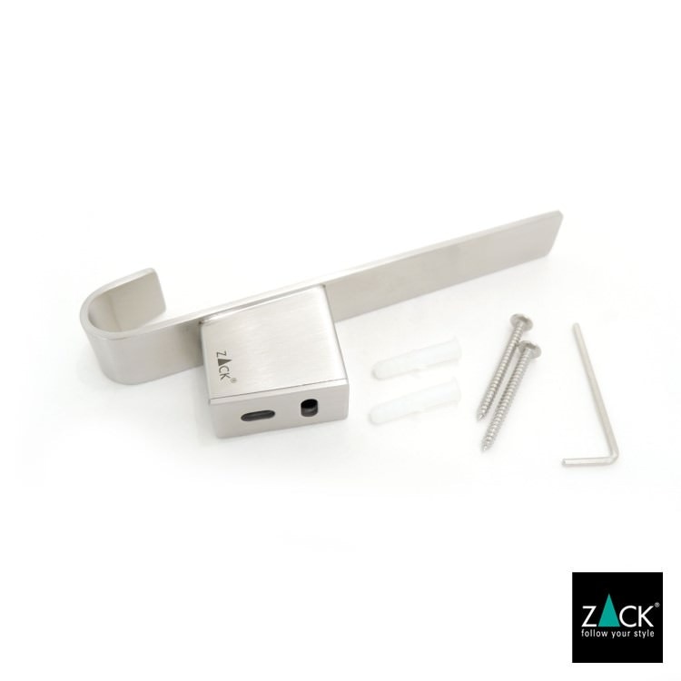 ZACK 50647 AKES ドイツZACK社製モダンデザインのコートフック 壁付けタイプ DIY HL [在庫有り]