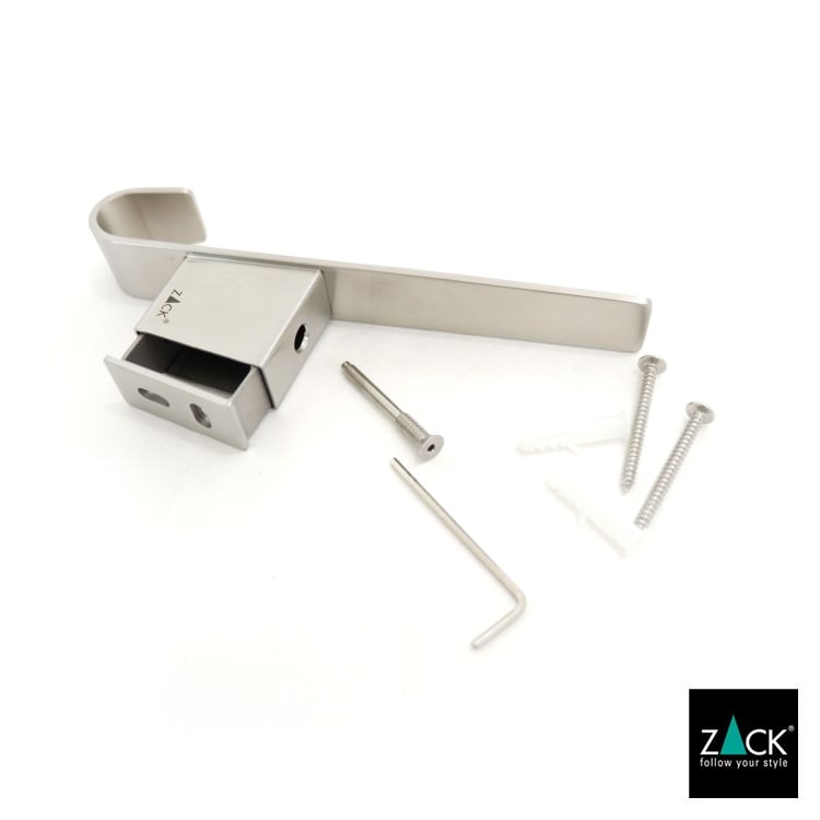 ZACK 50647 AKES ドイツZACK社製モダンデザインのコートフック 壁付けタイプ DIY HL [在庫有り]