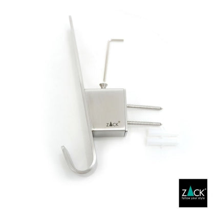 ZACK 50647 AKES ドイツZACK社製モダンデザインのコートフック 壁付けタイプ DIY HL [在庫有り]