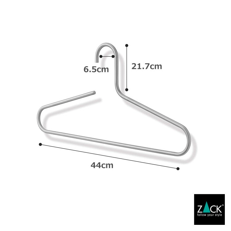 ZACK 50649 PAGOR ドイツZACK社製モダンデザインのコートハンガー HL [在庫有り]H1