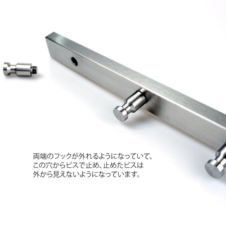 ZACK 50657 ACCOLO ドイツZACK社製モダンデザインのコートラック 壁付けタイプ DIY HL [在庫有り]