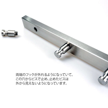 ZACK 50657 ACCOLO ドイツZACK社製モダンデザインのコートラック 壁付けタイプ DIY HL [在庫有り]