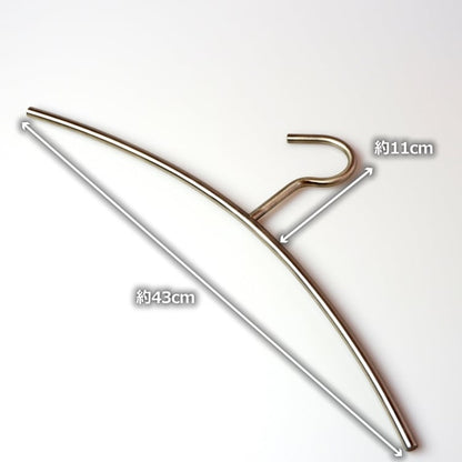 ZACK 50661 LINDOS ドイツZACK社製モダンデザインのコートハンガー [業務用(60本セット)] HL