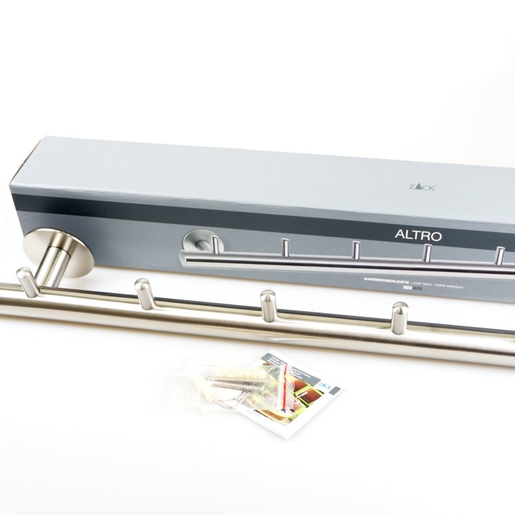 ZACK 50673 ALTRO ドイツZACK社製モダンデザインのコートラック L70cm 壁付けタイプ DIY HL [在庫有り] H2-22