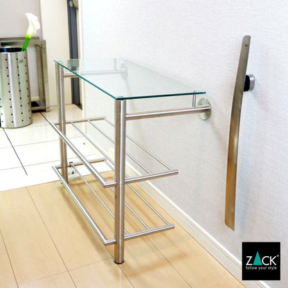 ZACK 50678 ABILIO ドイツZACK社製モダンデザインのコートラック用ガラスシェルフ(棚板のみ) [お取寄せ]