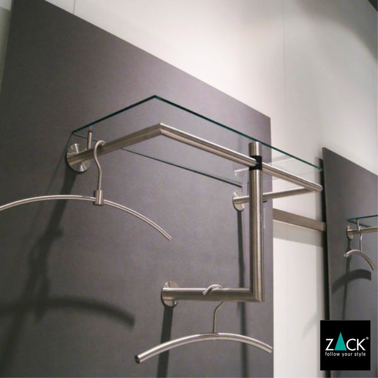 ZACK 50679 ABILIO ドイツZACK社製モダンデザインのコートラック 壁付けタイプ DIY HL [お取寄せ] H2-61