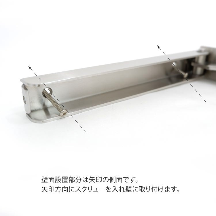 ZACK 50680 CANZO ドイツZACK社製モダンデザインのコートハンガー 壁付けタイプ DIY HL [在庫有り]H1