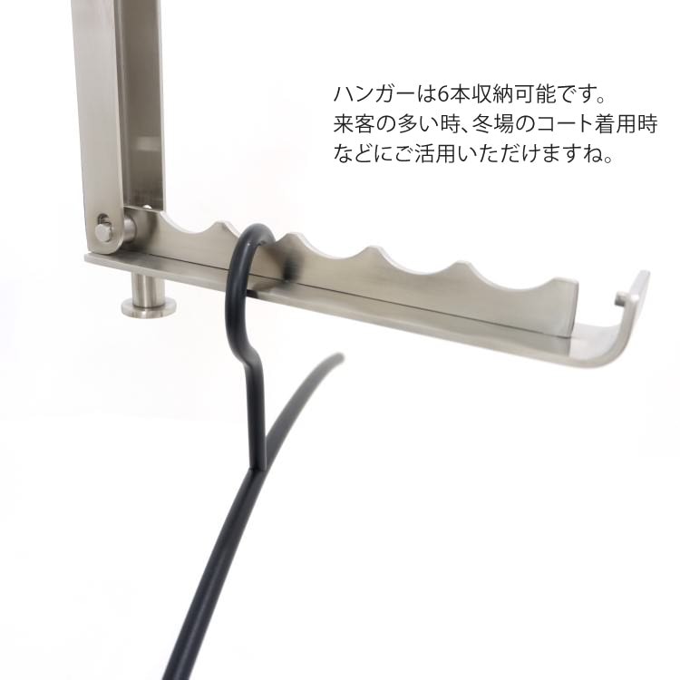 ZACK 50680 CANZO ドイツZACK社製モダンデザインのコートハンガー 壁付けタイプ DIY HL [在庫有り]H1