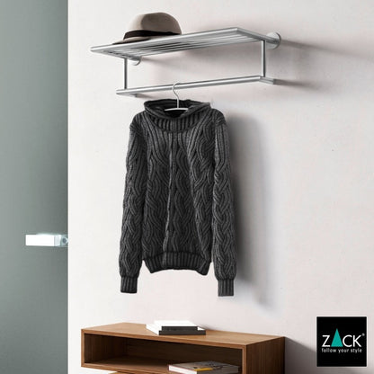 ZACK 50683 ETERNO ドイツZACK社製モダンデザインのコートラック L66cm 壁付けタイプ DIY HL [在庫有り]H1