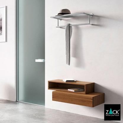ZACK 50683 ETERNO ドイツZACK社製モダンデザインのコートラック L66cm 壁付けタイプ DIY HL [在庫有り]H1
