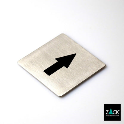 ZACK 50716 INDICI ドイツZACK社製モダンデザインのピクトグラム (矢印マーク) HL [在庫有り] H2-56