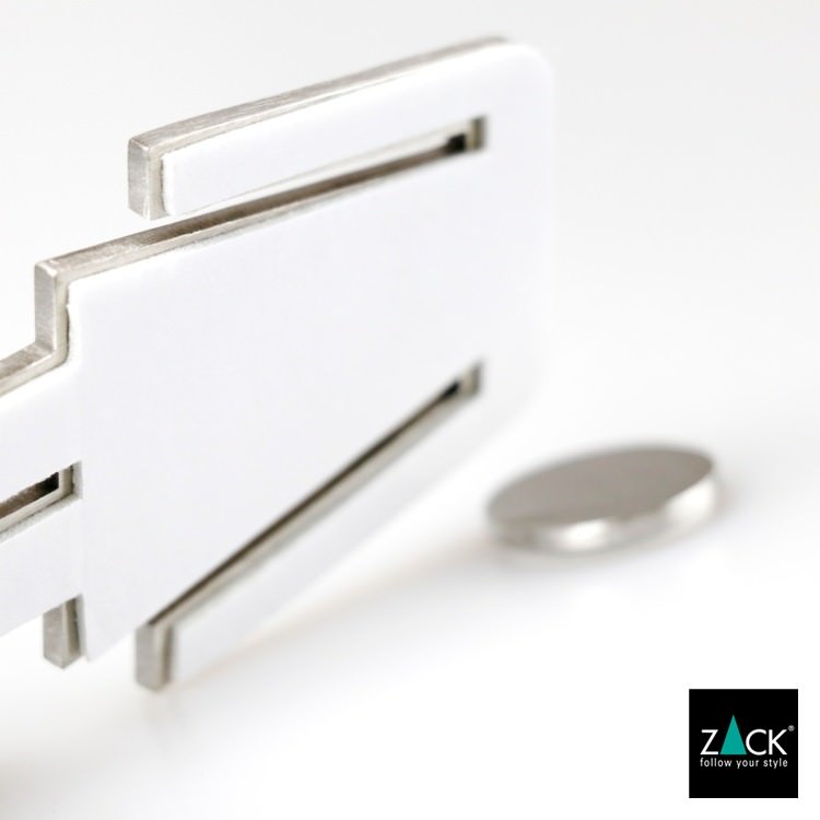 ZACK 50724S INDICI ドイツZACK社製モダンデザインのトイレ用ドアシンボル(男女セット) HL [在庫有り]