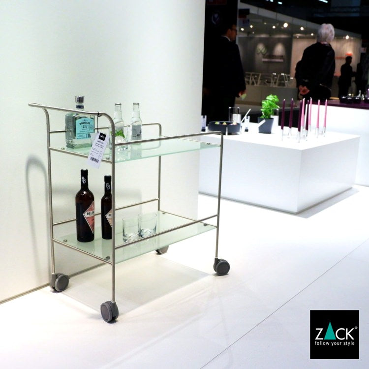 ZACK 50727 MECOR ドイツZACK社製モダンデザインのサービングトローリー HL [お取寄せ]